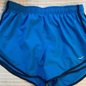Blue Nike Tempo Running Shorts